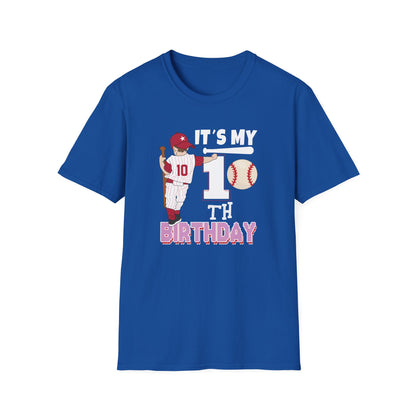 It’s My 10th Birthday Unisex  T-Shirt
