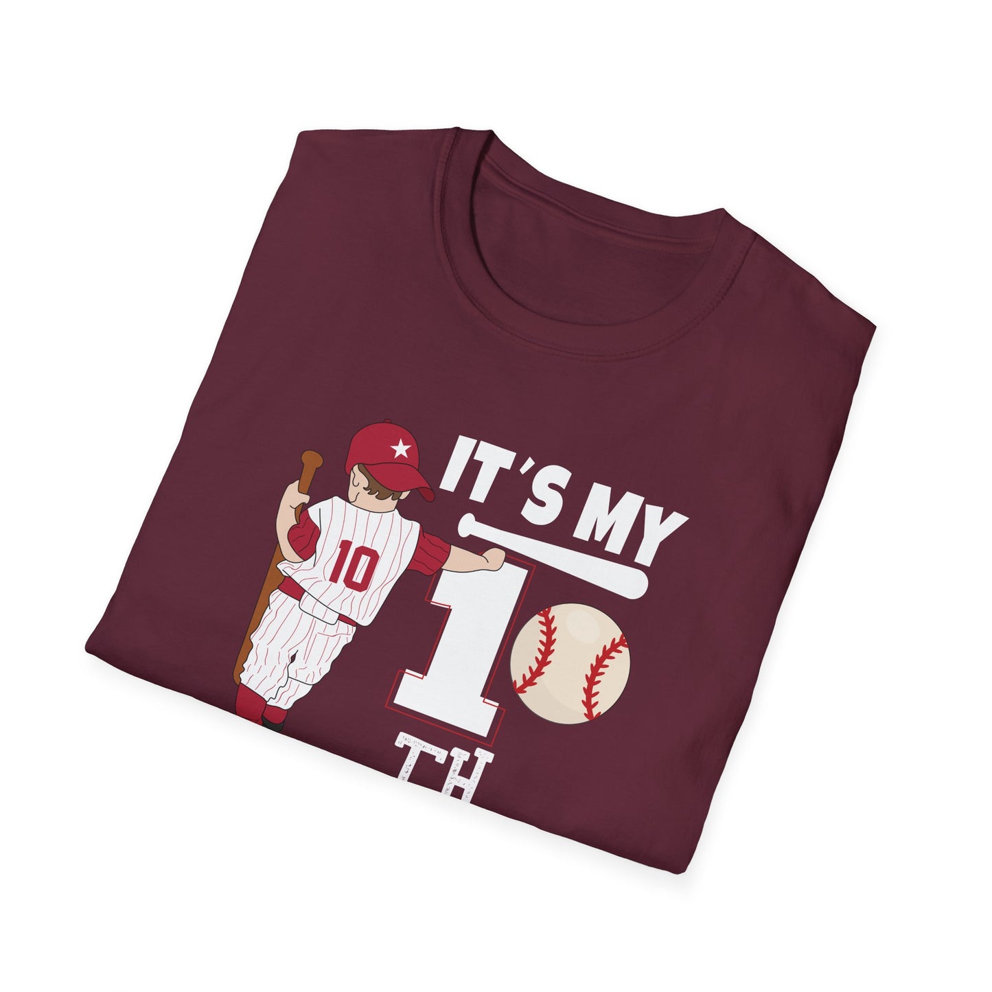 It’s My 10th Birthday Unisex  T-Shirt