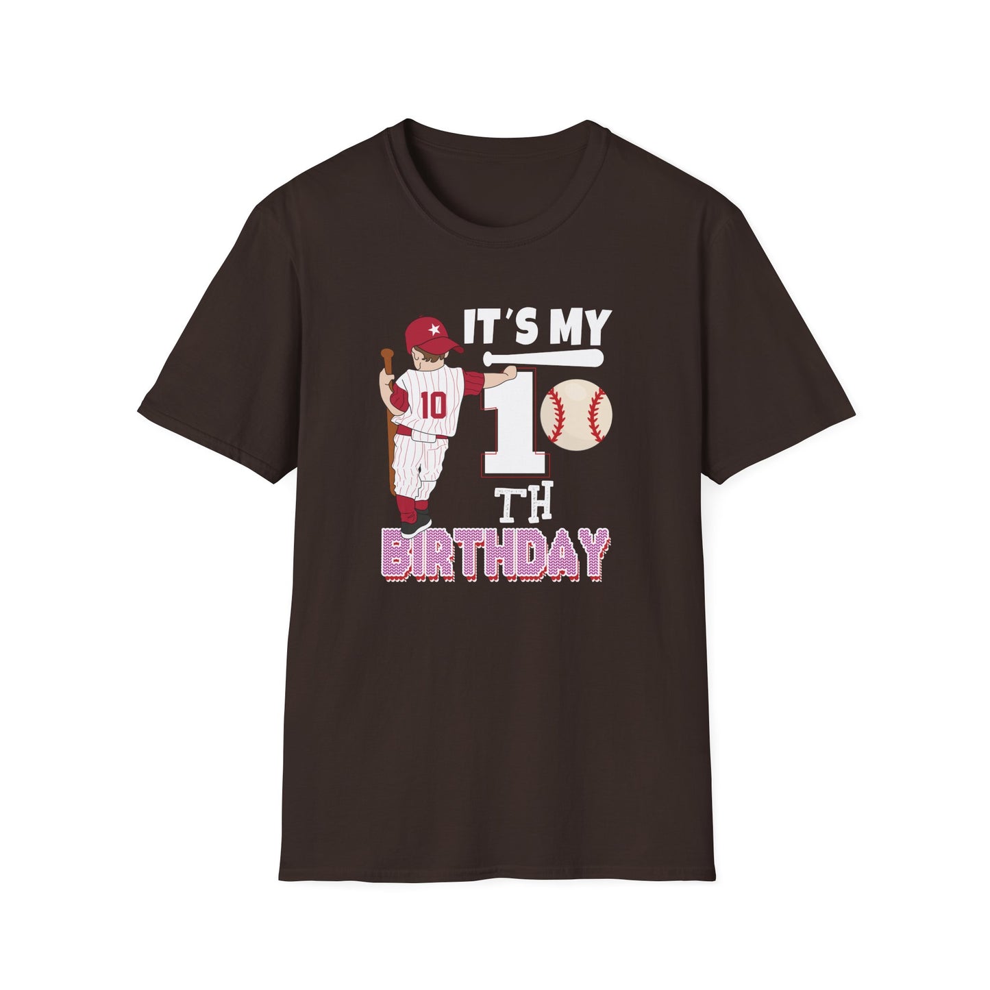 It’s My 10th Birthday Unisex  T-Shirt