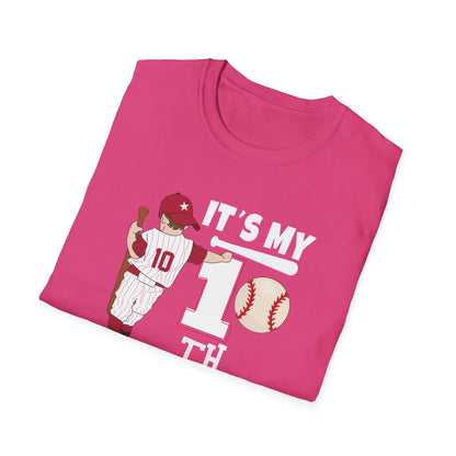 It’s My 10th Birthday Unisex  T-Shirt