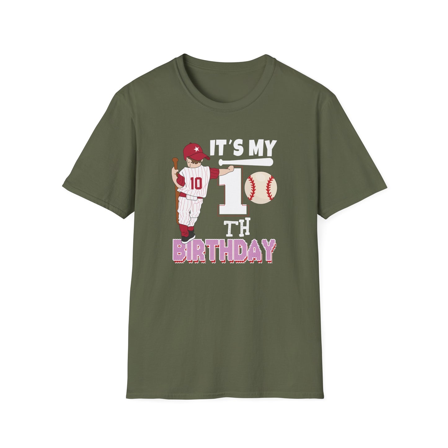 It’s My 10th Birthday Unisex  T-Shirt