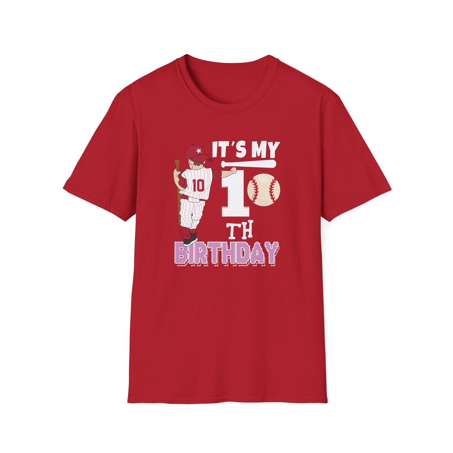 It’s My 10th Birthday Unisex  T-Shirt