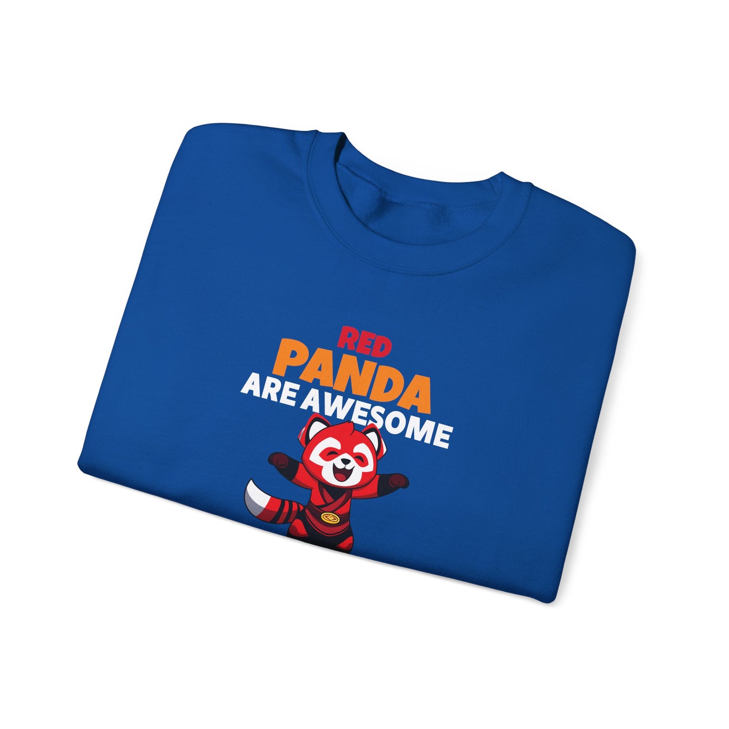 Red Panda Are Awesome I’m Awesome Therefore I Am a Red Panda Unisex Sweatshirt