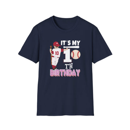 It’s My 10th Birthday Unisex  T-Shirt