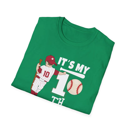 It’s My 10th Birthday Unisex  T-Shirt