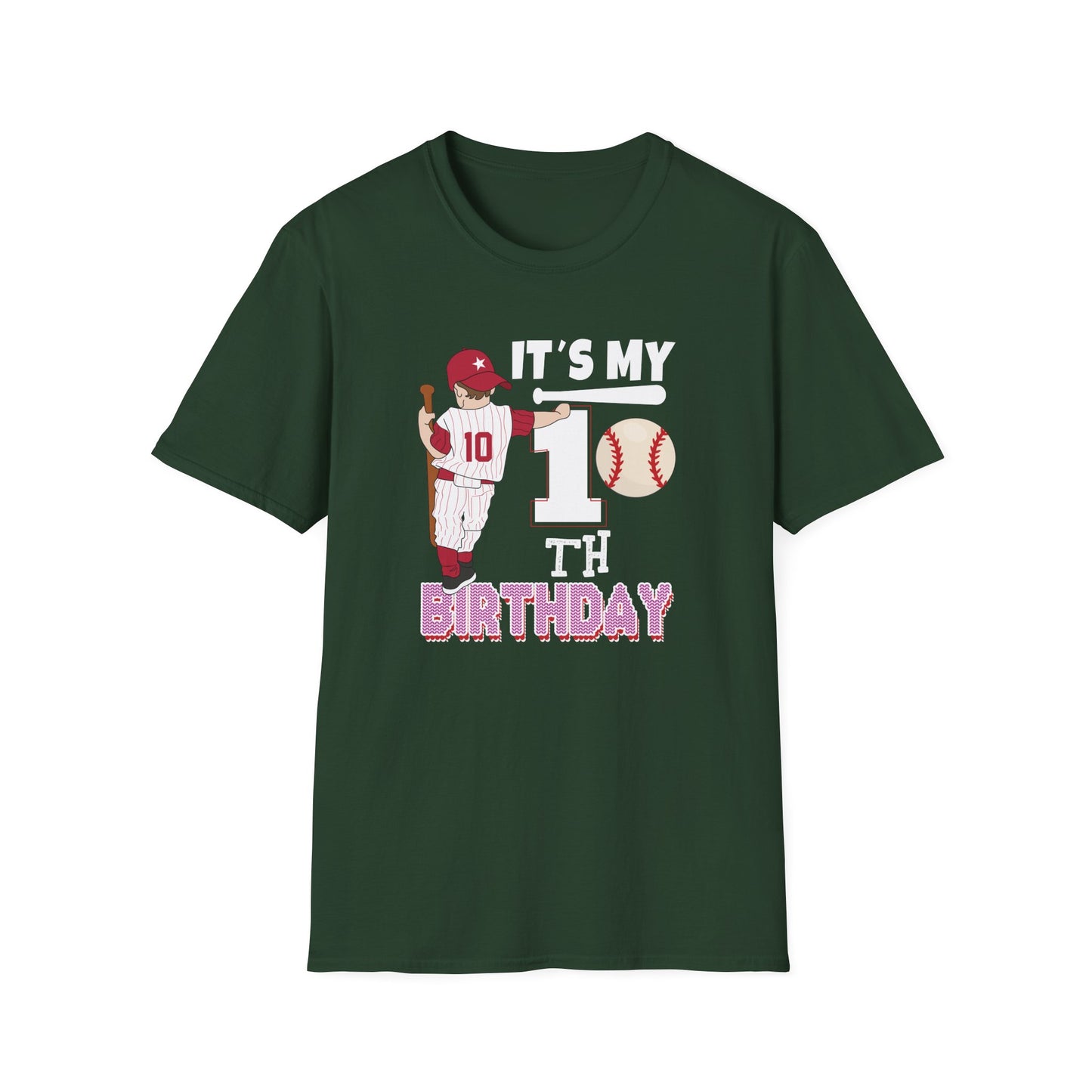 It’s My 10th Birthday Unisex  T-Shirt