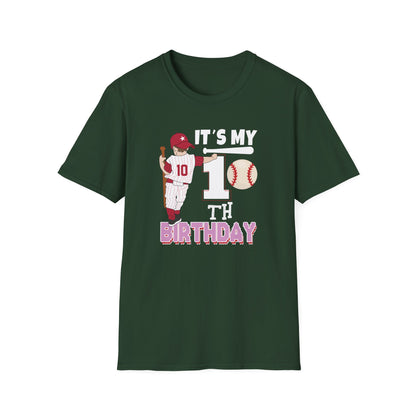 It’s My 10th Birthday Unisex  T-Shirt