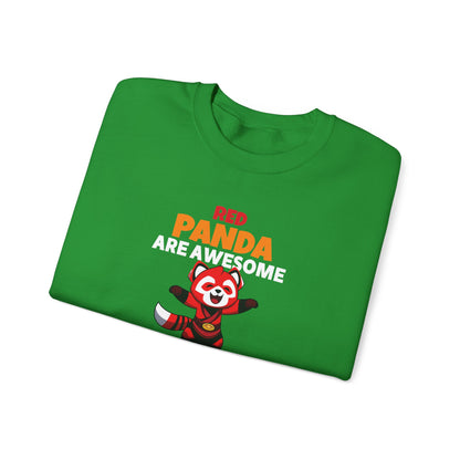 Red Panda Are Awesome I’m Awesome Therefore I Am a Red Panda Unisex Sweatshirt