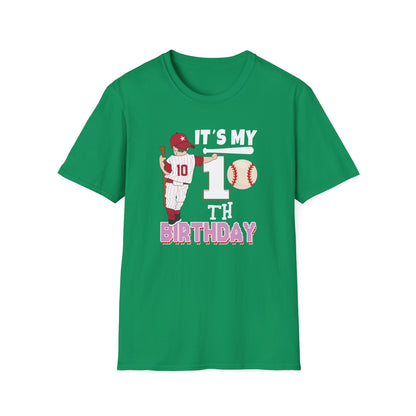 It’s My 10th Birthday Unisex  T-Shirt