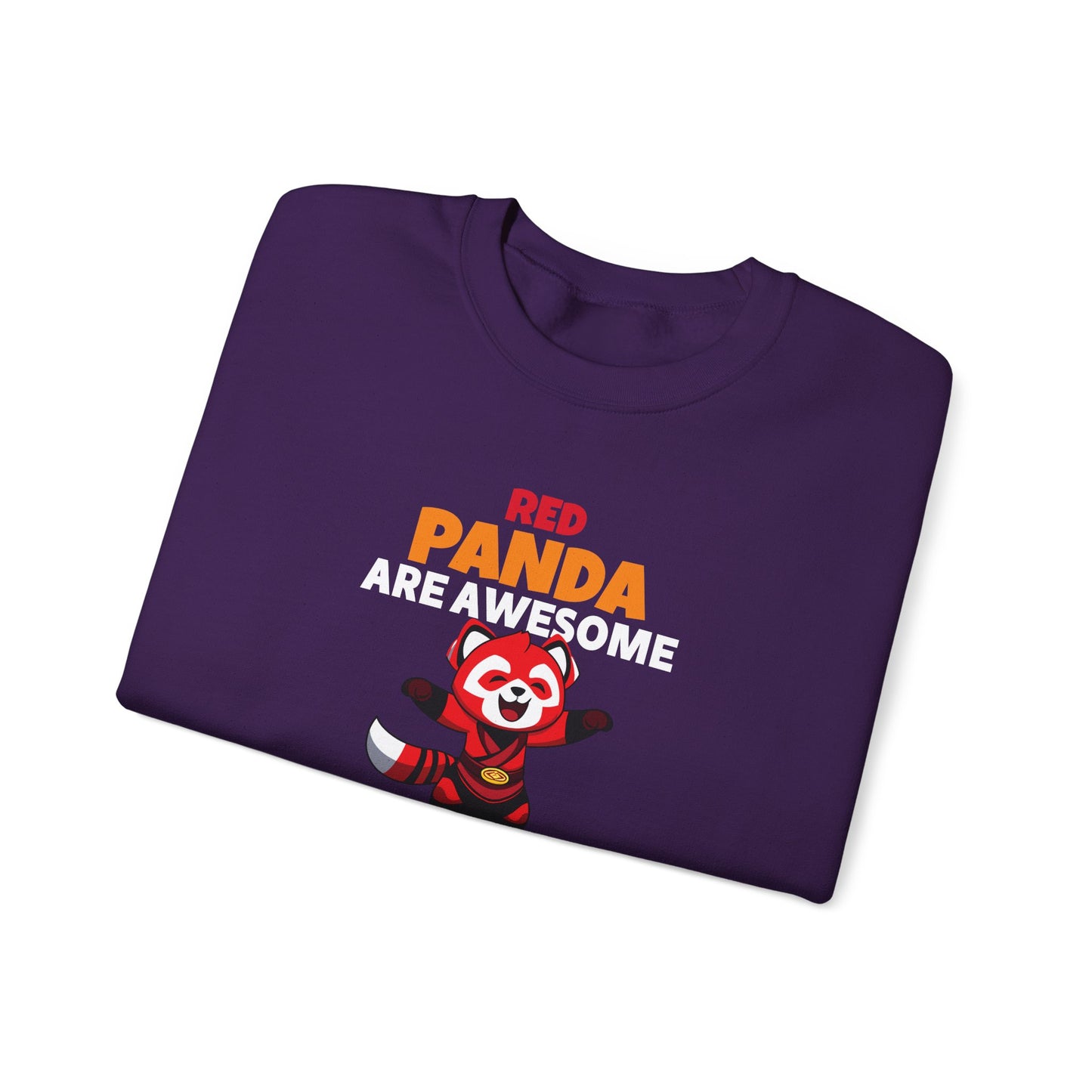 Red Panda Are Awesome I’m Awesome Therefore I Am a Red Panda Unisex Sweatshirt