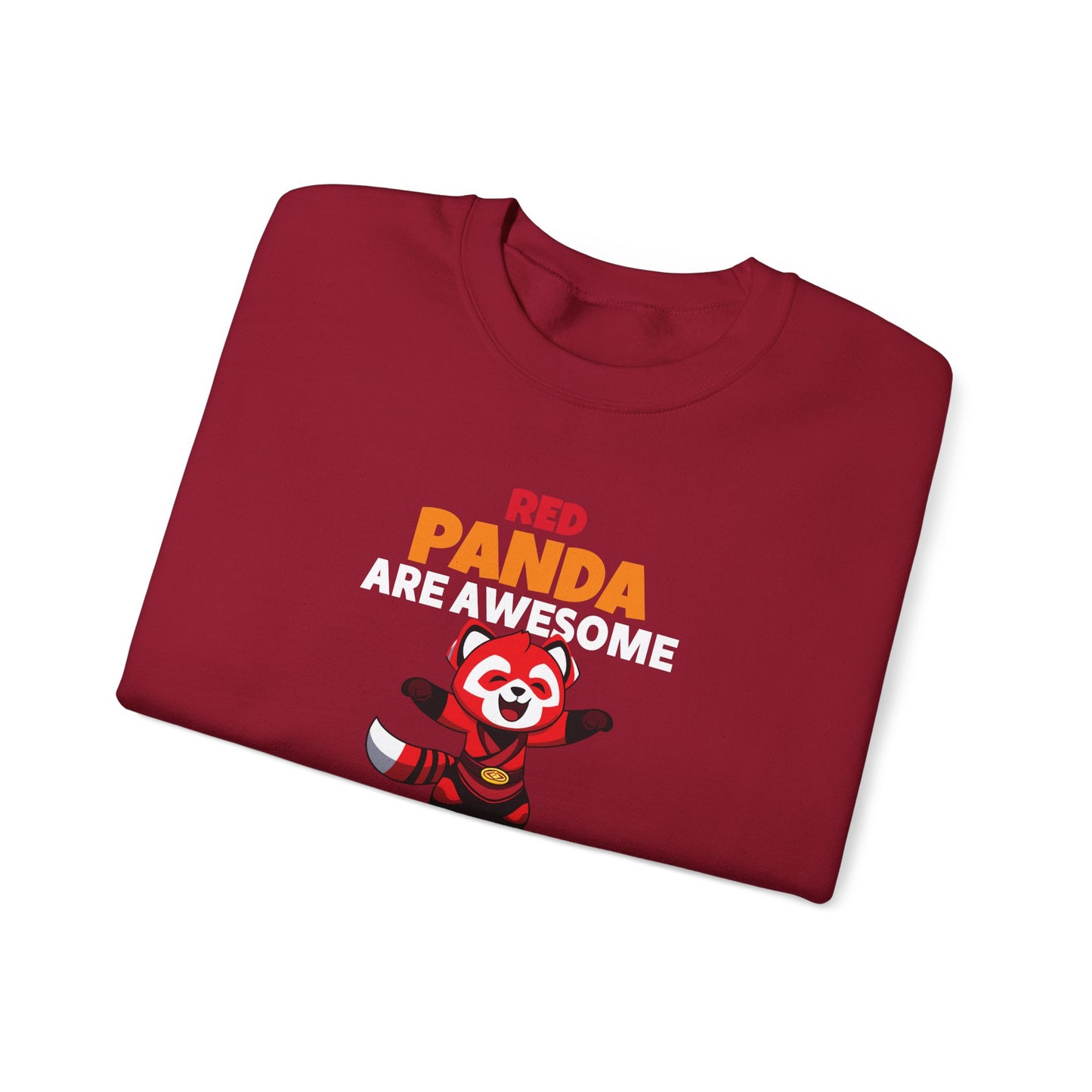 Red Panda Are Awesome I’m Awesome Therefore I Am a Red Panda Unisex Sweatshirt