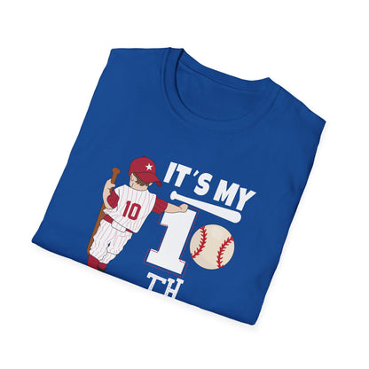 It’s My 10th Birthday Unisex  T-Shirt
