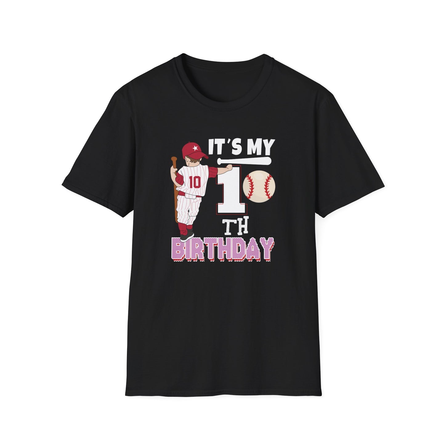 It’s My 10th Birthday Unisex  T-Shirt