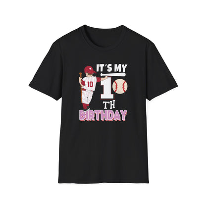It’s My 10th Birthday Unisex  T-Shirt