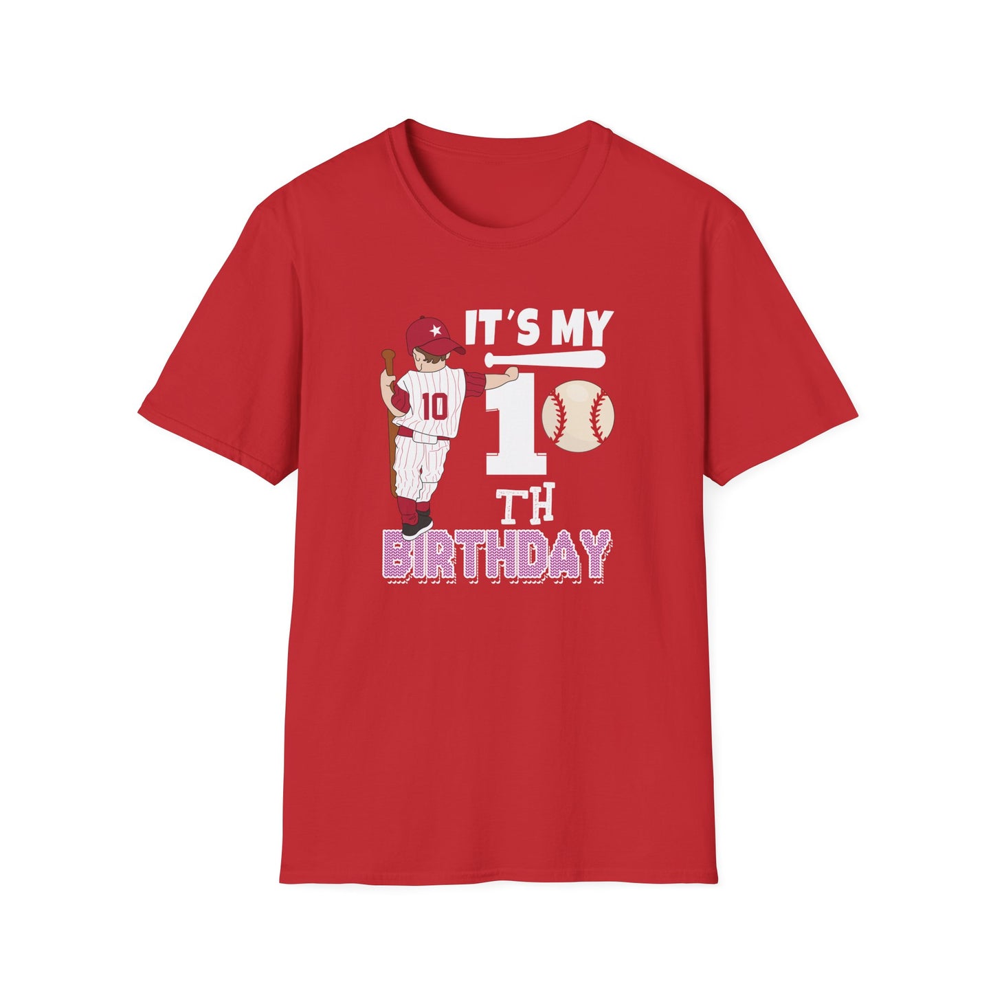 It’s My 10th Birthday Unisex  T-Shirt