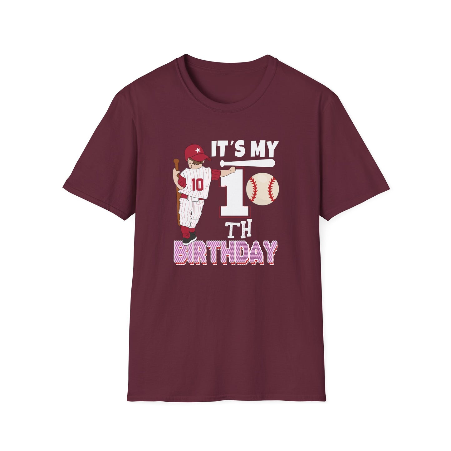 It’s My 10th Birthday Unisex  T-Shirt