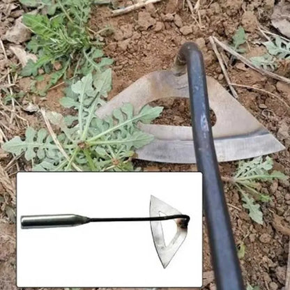 All-Steel Hollow Hoe Handheld Weeding Rake