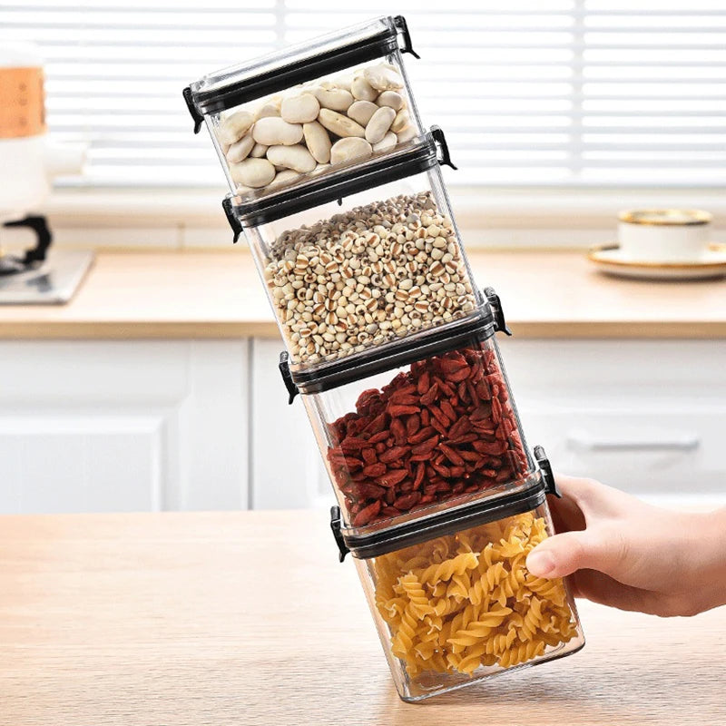 Sealed Jars Kitchen Storage Organizer