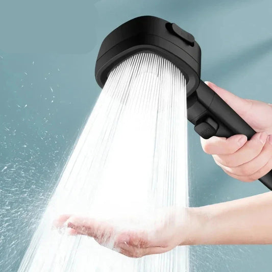 High Pressure 3-Modes Water Saving Shower Head