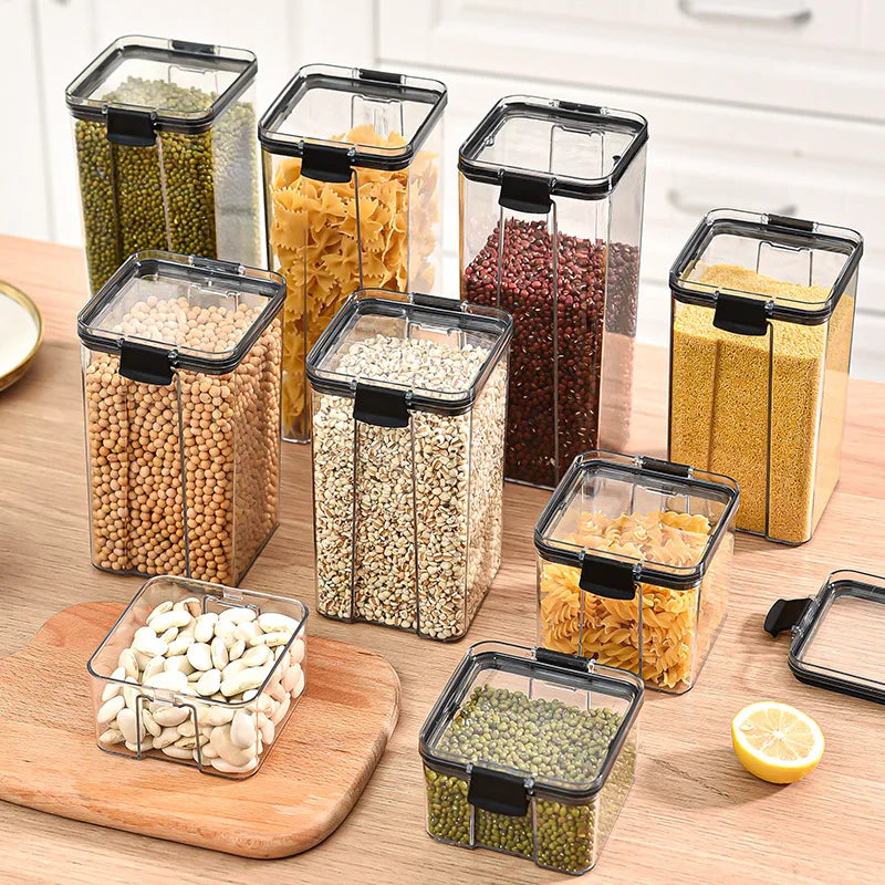 Sealed Jars Kitchen Storage Organizer