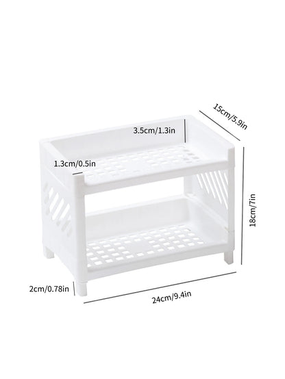 Desktop Double-Layer Storage Rack