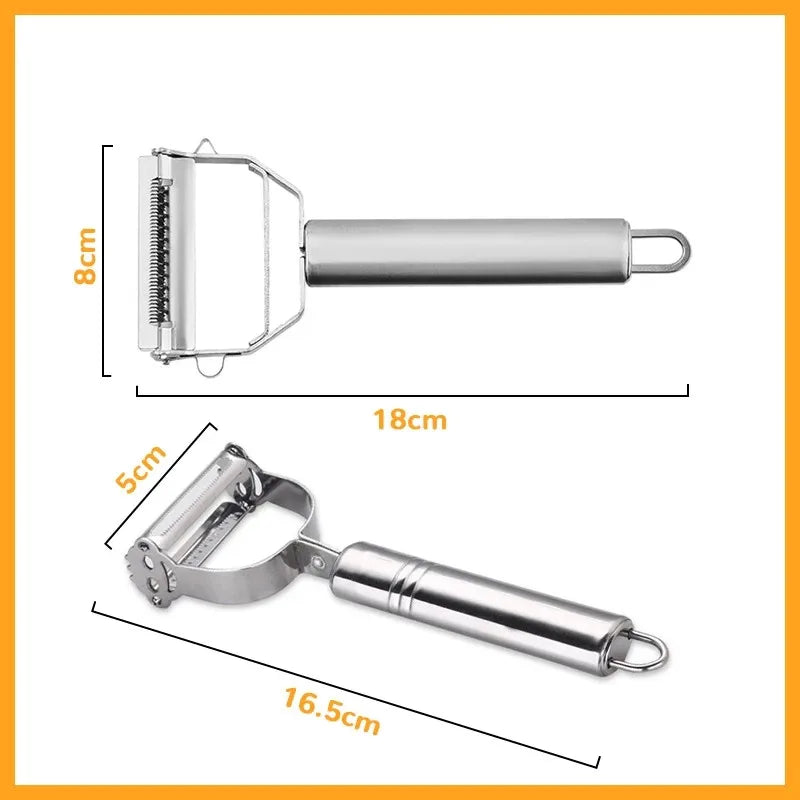 Multifunctional Stainless Steel Peeler