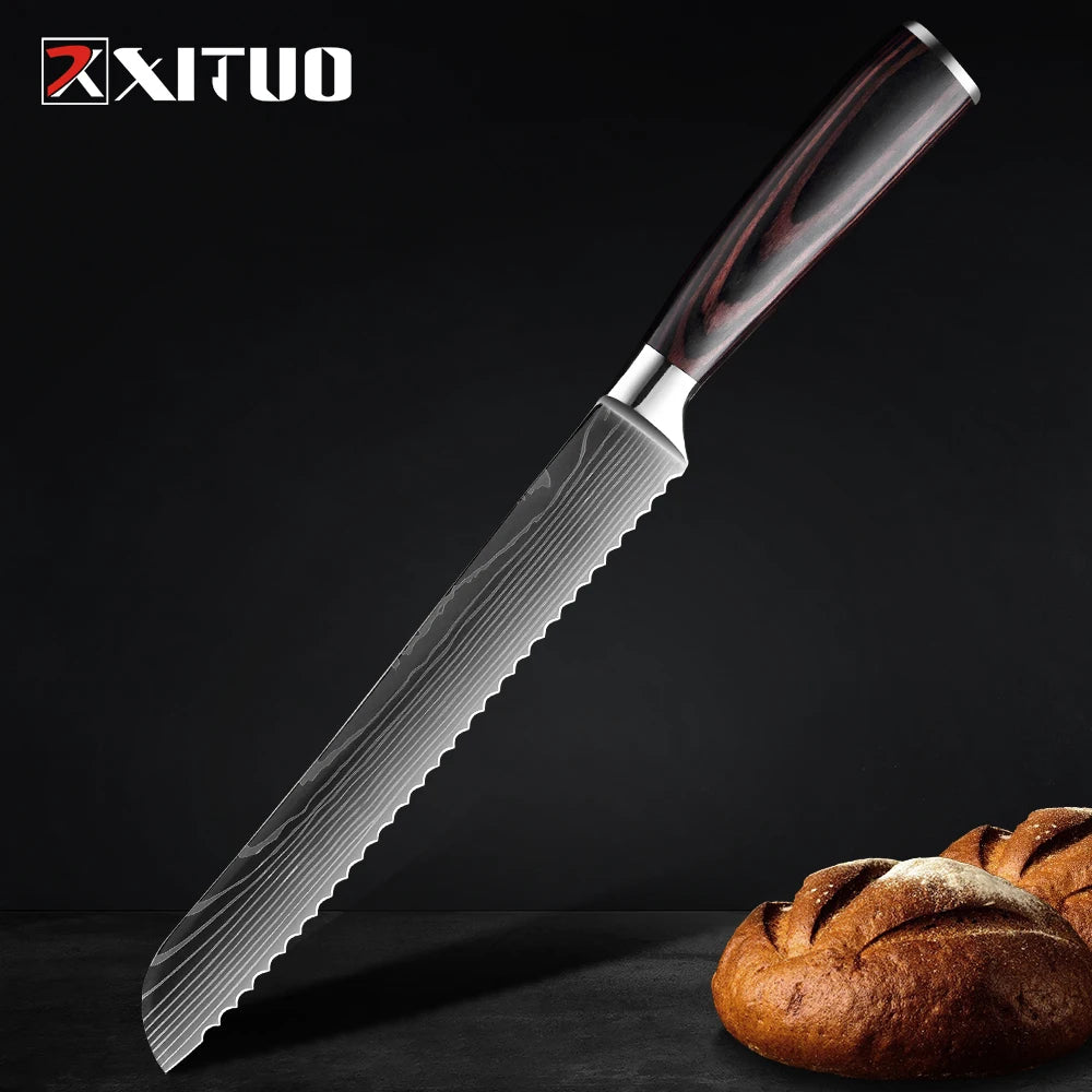 Stainless Steel Kitchen Knife Set