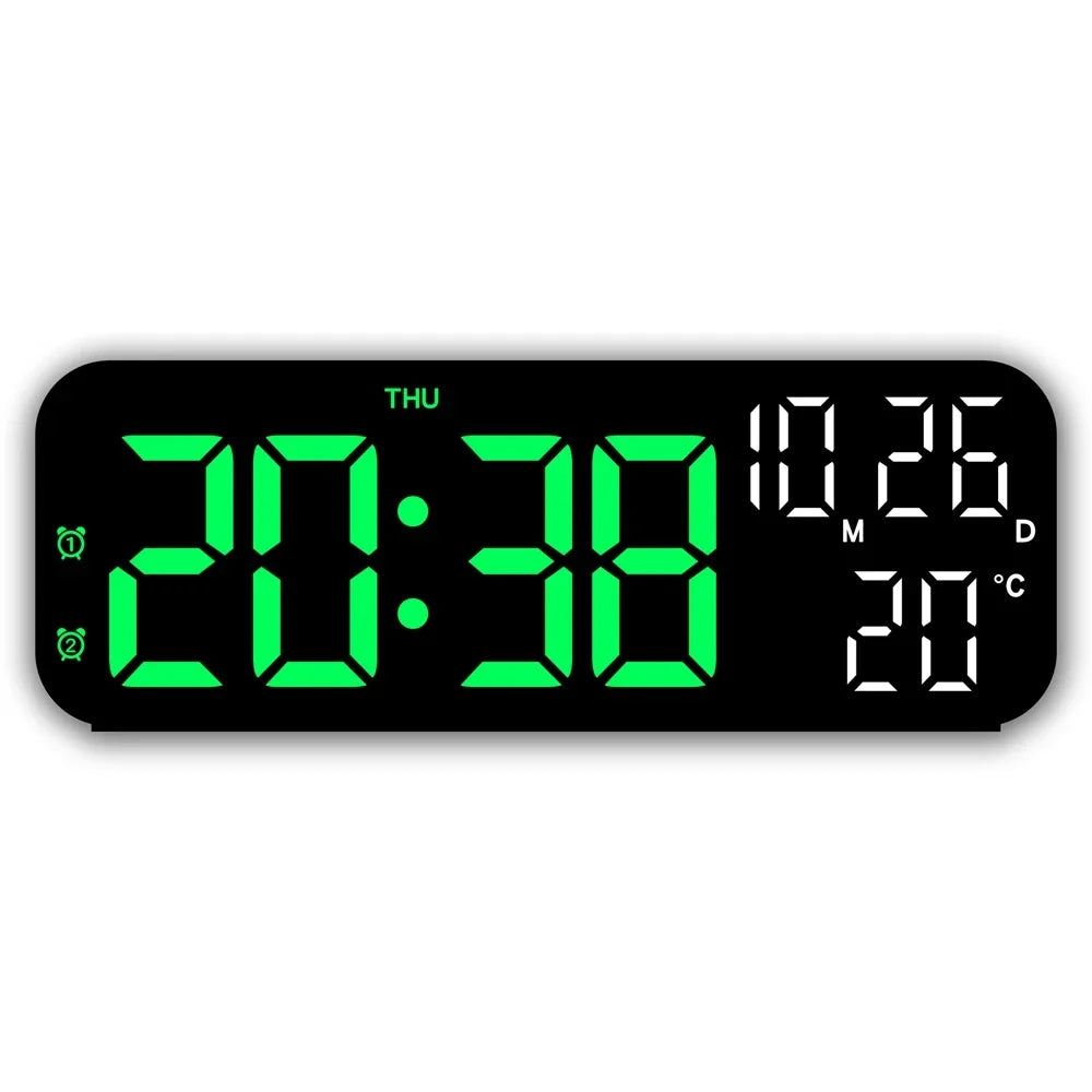 Digital Alarm Clock with Temperature