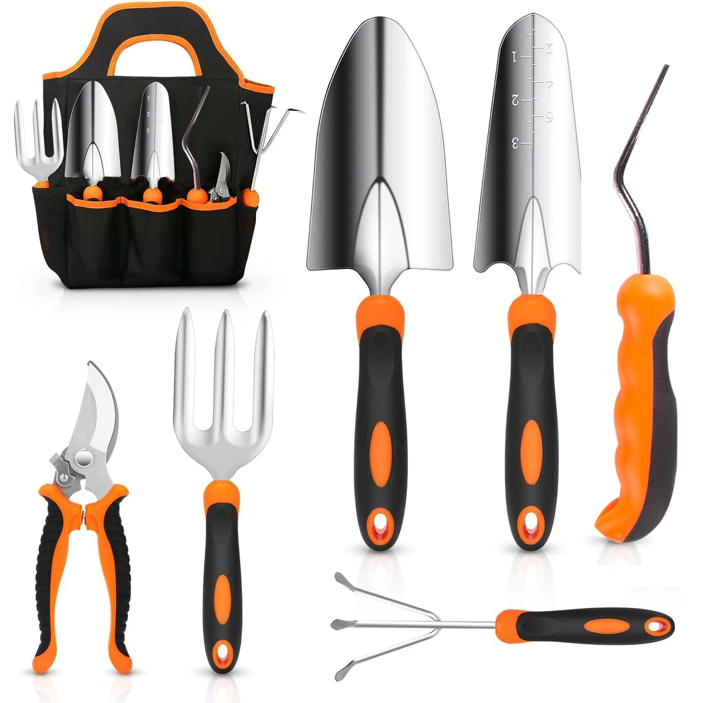 Heavy Duty Stainless Steel Garden Tool Set