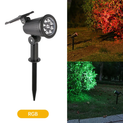 9 LEDs Solar Spotlights