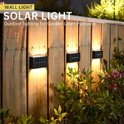 Solar Wall Lamp Waterproof Outdoor Light