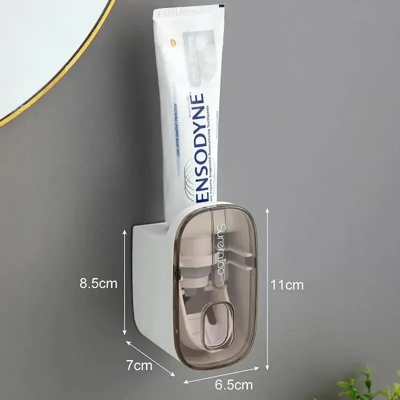 Wall-Mounted Toothpaste Dispenser