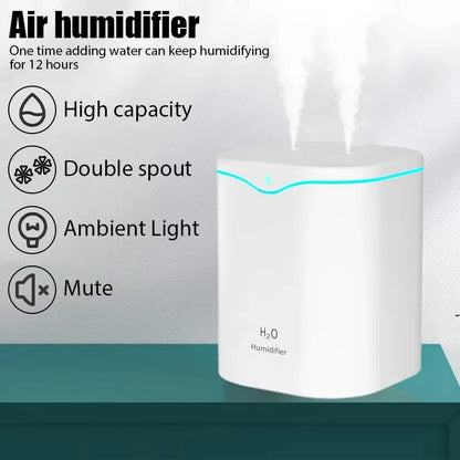 2000ML USB Air Humidifier Aromatherapy Diffuser