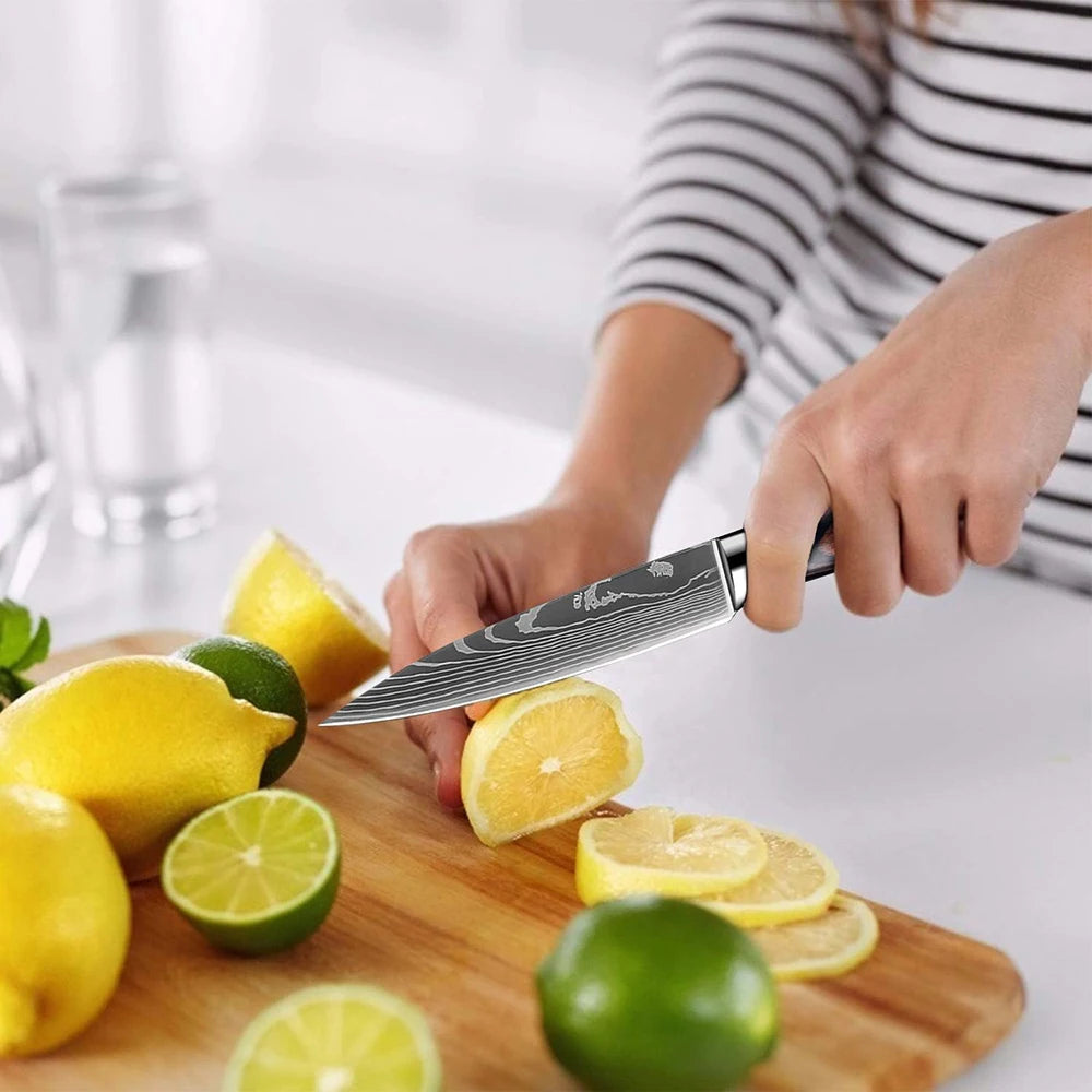 Stainless Steel Kitchen Knife Set