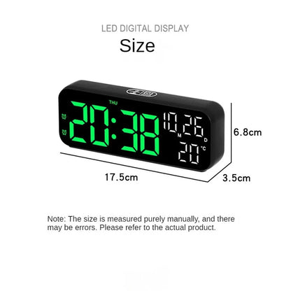 Digital Alarm Clock with Temperature