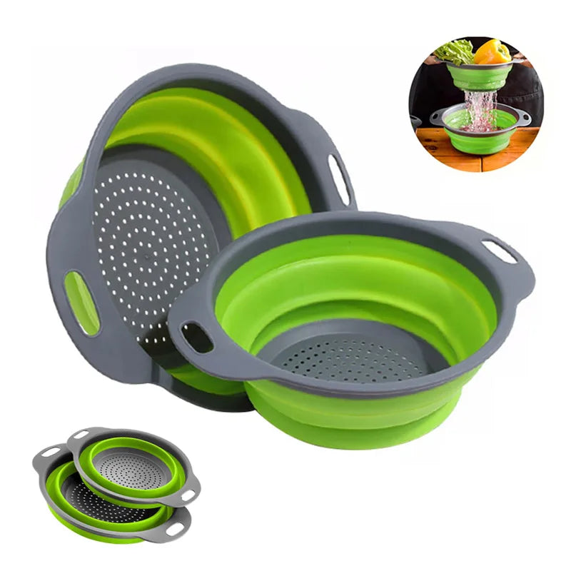 Silicone Vegetable Fruit Cleaning Basket