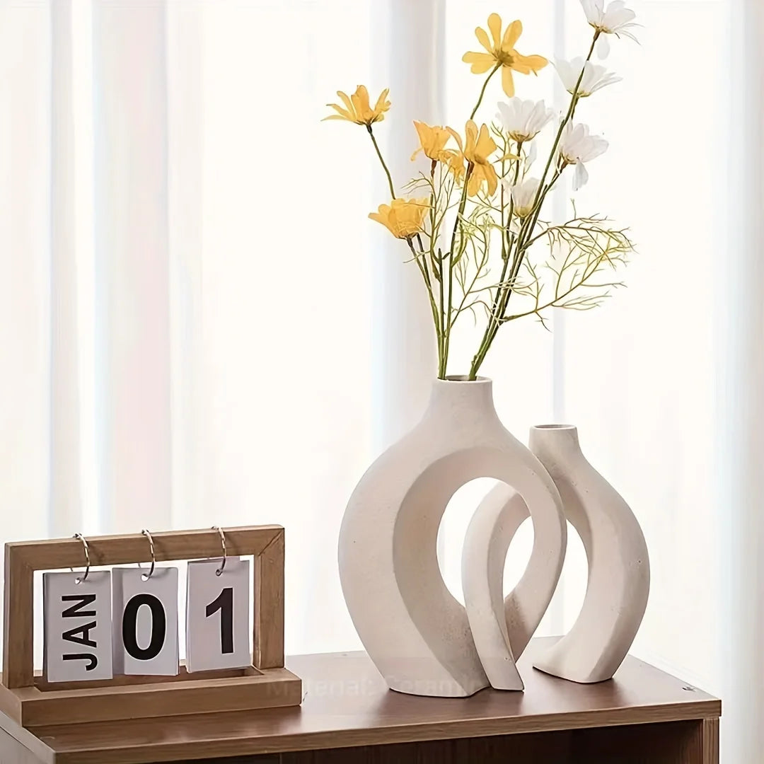 Nordic Ceramic Vases for Modern Home Decor