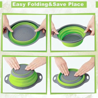 Silicone Vegetable Fruit Cleaning Basket