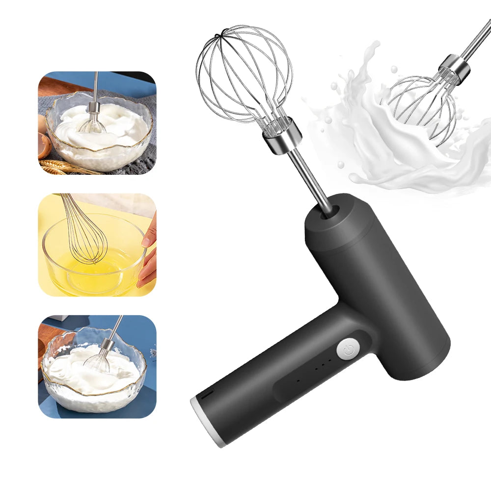 Portable Wireless Electric Mixer