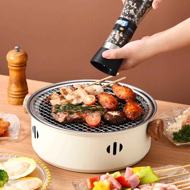 Portable Smokeless Stainless Steel Barbecue Stove