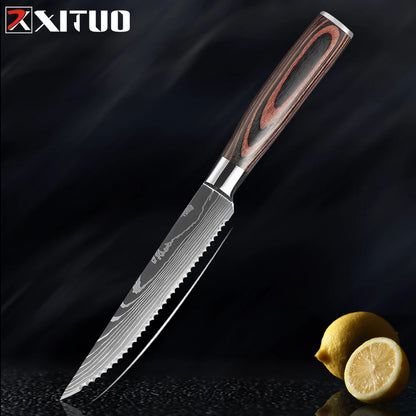 Stainless Steel Kitchen Knife Set