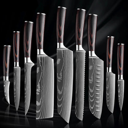 Stainless Steel Kitchen Knife Set