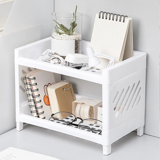 Desktop Double-Layer Storage Rack