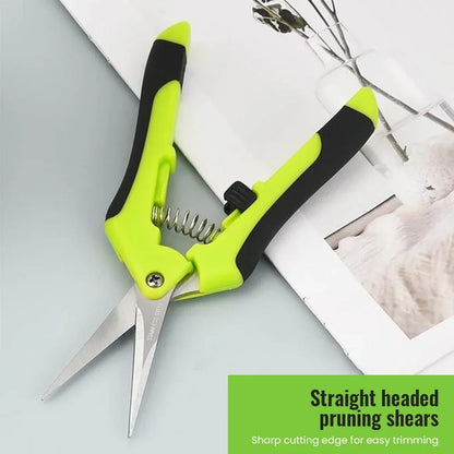 Garden Stainless Steel Pruning Scissors